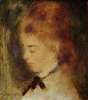 Pierre-Auguste Renoir Retrato de mujer oil painting image
